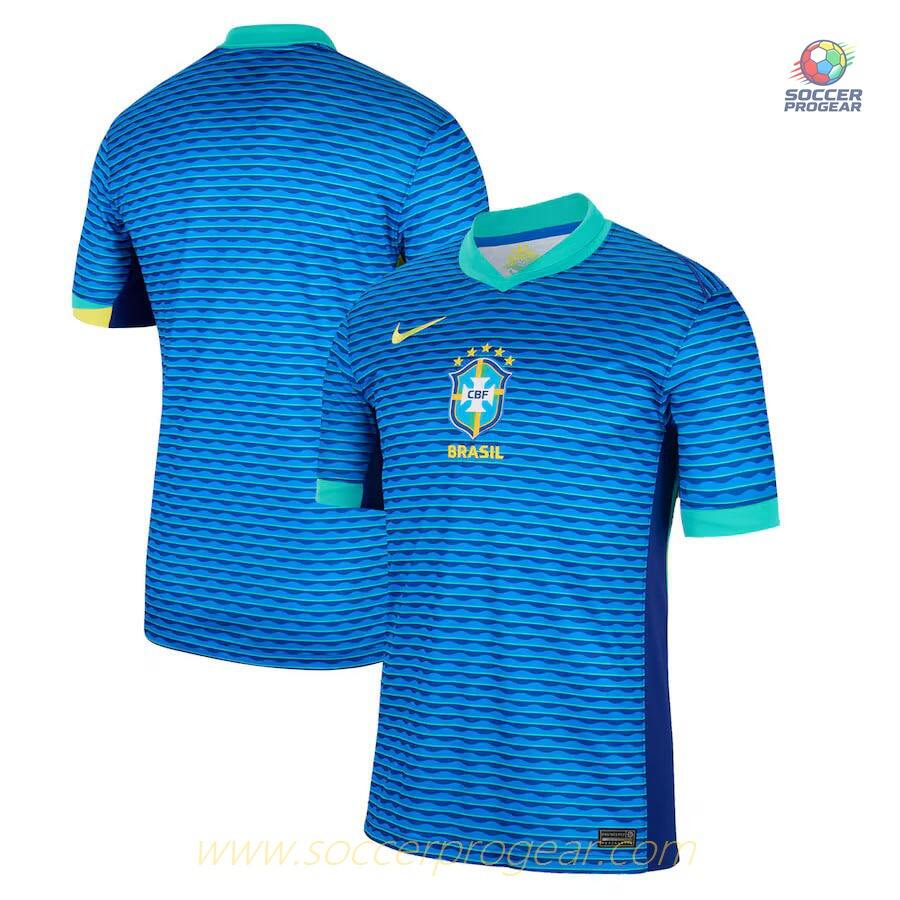 Brazil Away Football Team Jersey 2024/25 Collection