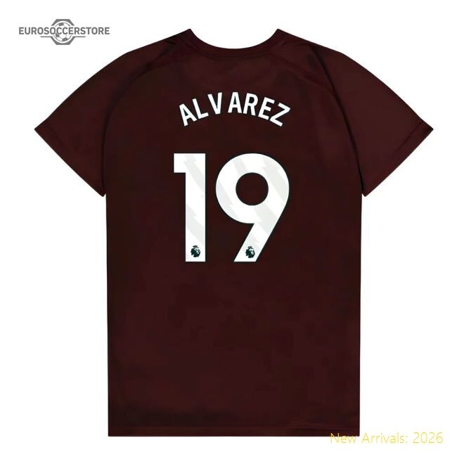 West Ham United Poly T-shirt (claretblue) - Kids (alvarez 19)