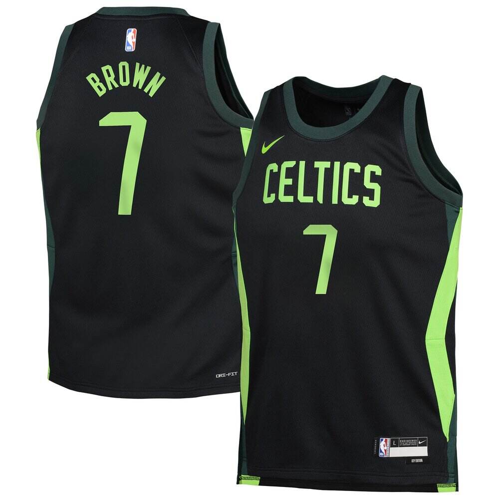 Authentic Boston Celtics Black Jersey - City Edition - NBA Collection