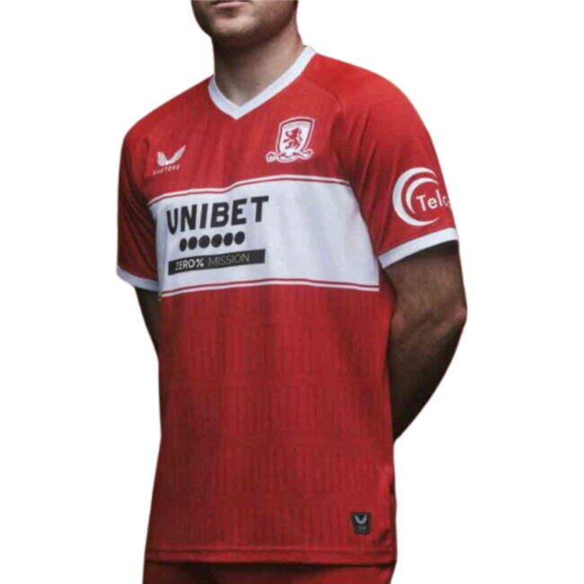 2025-2026 Middlesbrough Home Shirt (Maccarone 9)