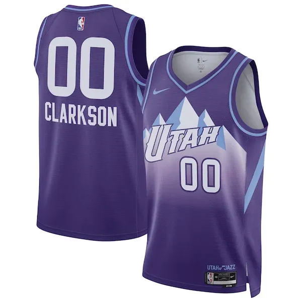 Professional Jordan Clarkson UTA Basketball Jersey - Team Colors