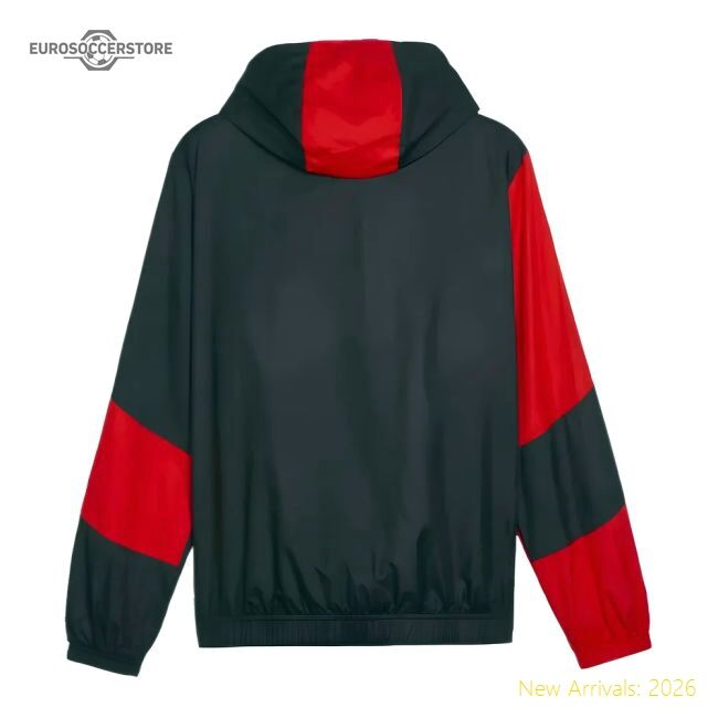 Ac Milan Top-tier Home Jersey Italian Football Macron Hyperwave