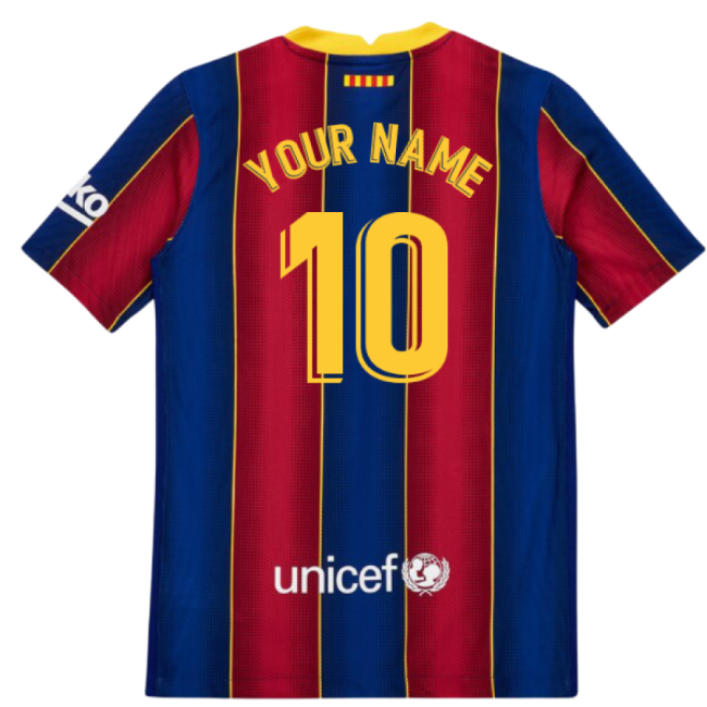 2020-2021 Barca Home (2020) Jersey Jersey - Soccer - Top- EliteGrade