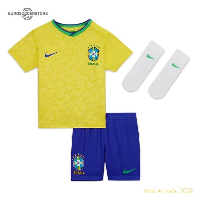 Football Brazil Kit - Durable Quick-dry Construction Retro