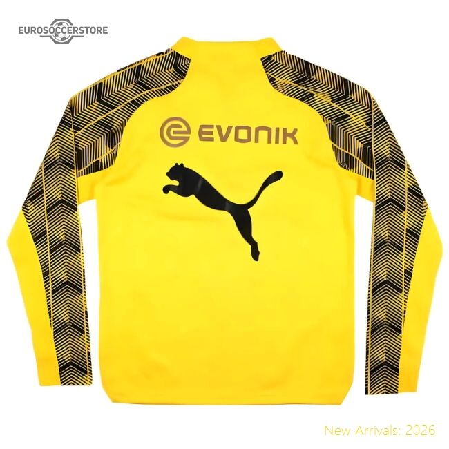 Fan-Favorite Borussia Dortmund 2019-2020 Long Sleeve Training Top (S)
