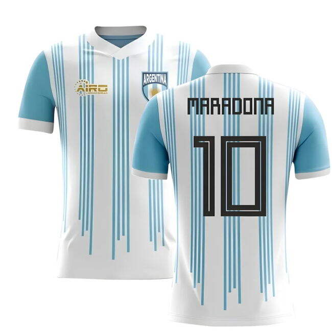 Kids Argentina National Squad Traditional Home Match Shirt