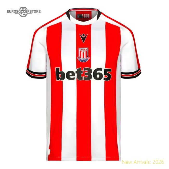 Premium-grade 2024-2025 Stoke City Home Shirt - Budget-friendly