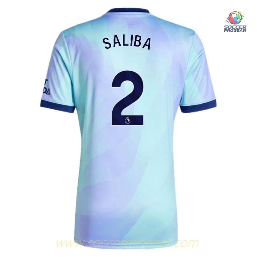 Arsenal Third Shirt 2024-2025 Season Saliba