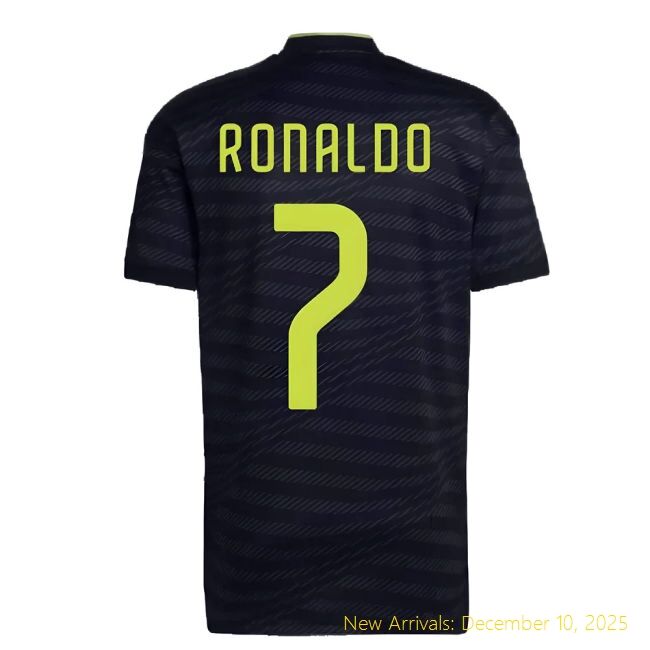 Real Madrid (rm) Third - Ronaldo #cr7 Legacy - Barca - Official