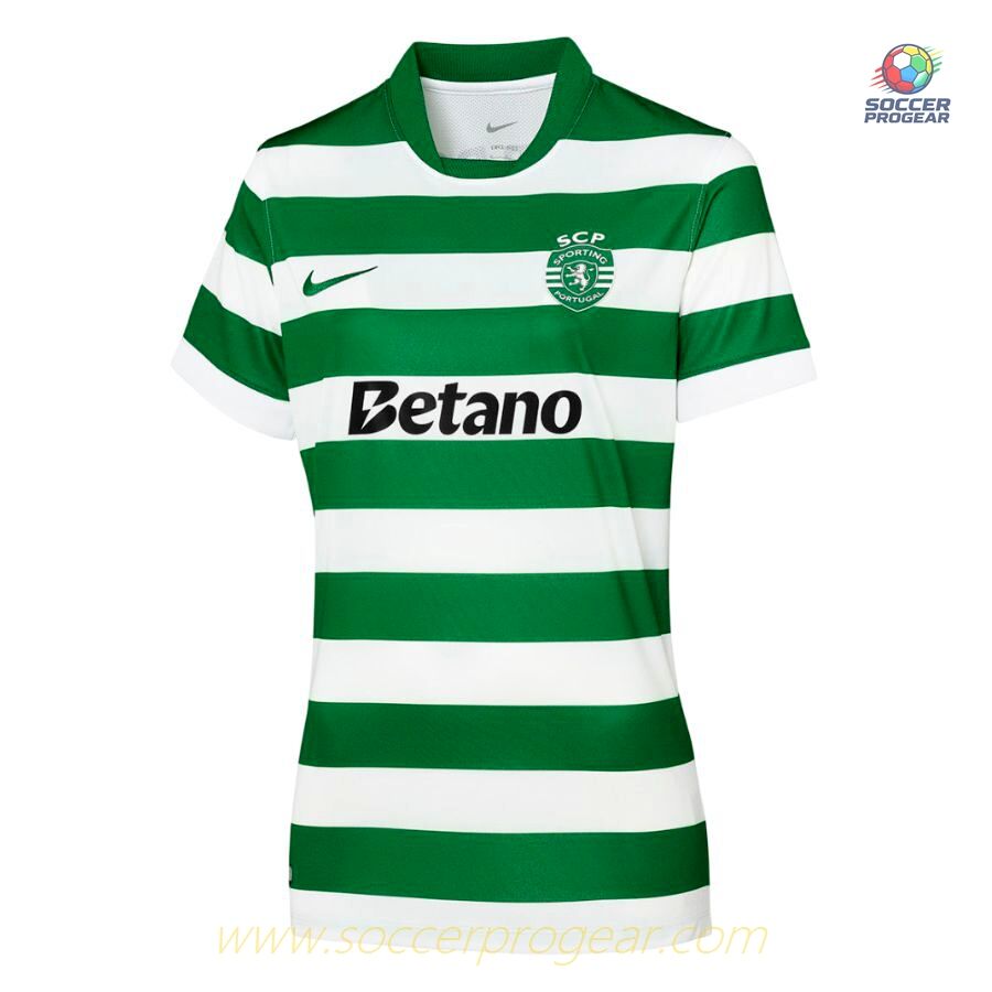Sporting Home Soccer Team Shirt 2025/26 Collection Women