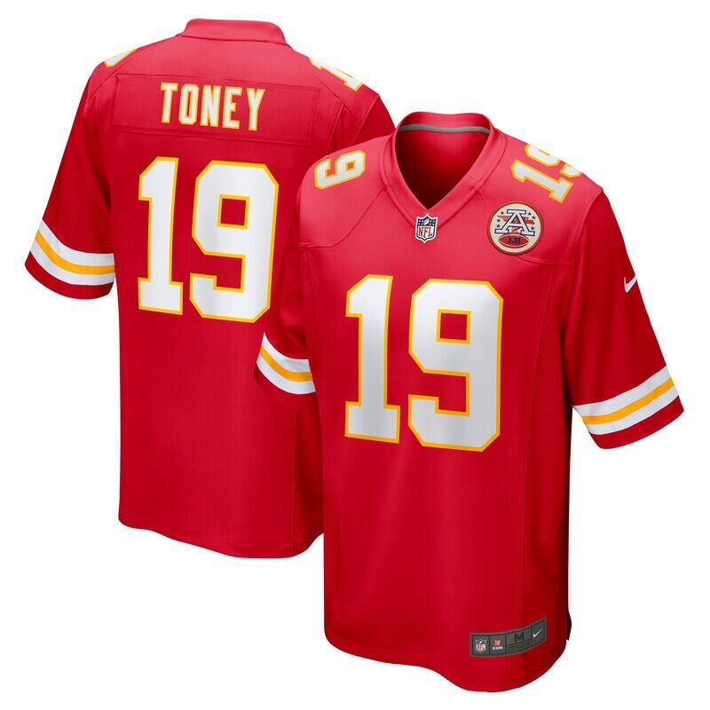 None Kadarius Toney Kansas City Chiefs Budget-Friendly Authentic Je...