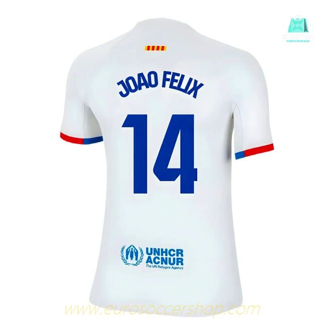 2023-2024 Barcelona Away Shirt (Kids) (Joao Felix 14)