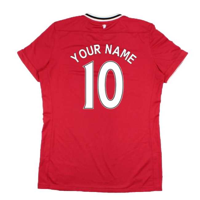 Original Replica Manchester United Home Fan Shirt for Womens