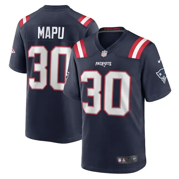 Performance New England Patriots Game Jersey - Premium Navy NFL Fan...