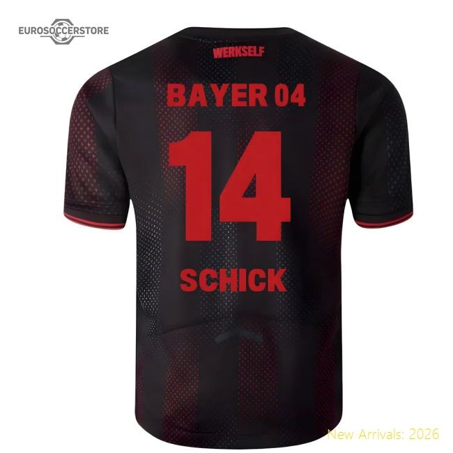 Premium 2025-2026 Bayer Leverkusen First Jersey (kids) (schick 14)