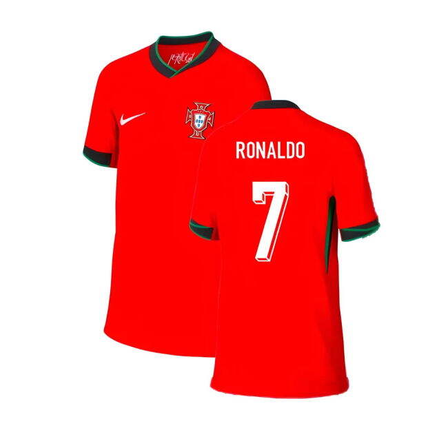 Portugal 2024-2025 Home Shirt - (Junior