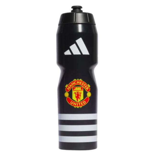 Women's Man Utd Water Bottle (Black)