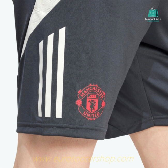 2024-2025 Man Utd EU Training Shorts (Carbon)