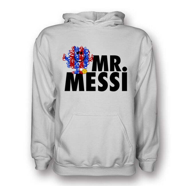 Lionel Messi Mr Messi Hoody (white) - Ki - Team - Hot- Auth- Trendy