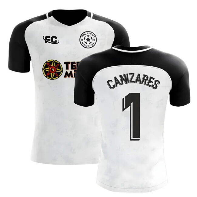 2018-2019 Valencia Fans Culture Home Concept Shirt (CANIZARES 1)