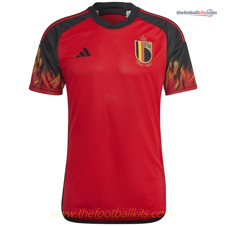 Belgium 2022 Qatar World Cup Home Soccer Football Shirt