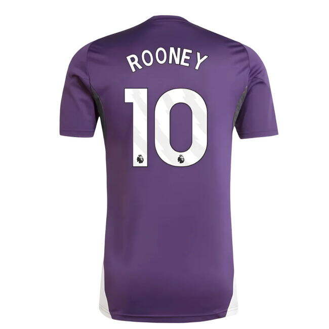 Man Utd 2025-20 Training Football Kit Rooney Name & Number L M S