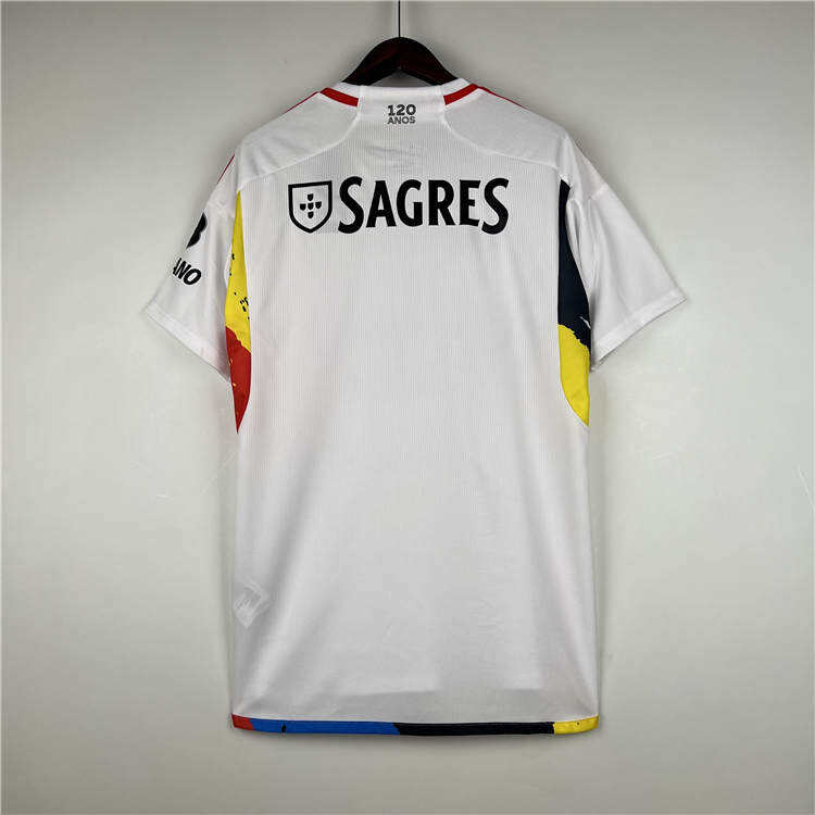 Performance Driven Benfica 2324 Third White Soccer Jersey Football