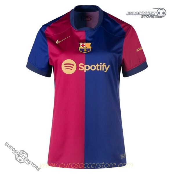 Barcelona Women's Home Jersey for the 24-25 Season