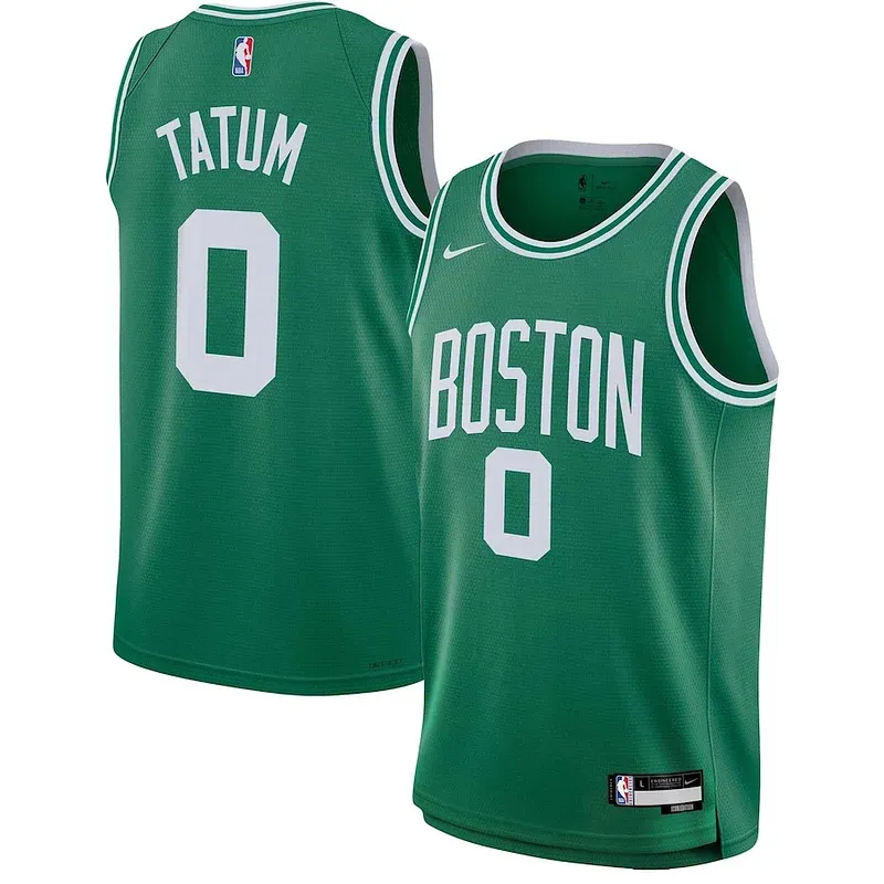 Jayson Tatum BOS Premium Team Jersey - Green - Licensed Product
