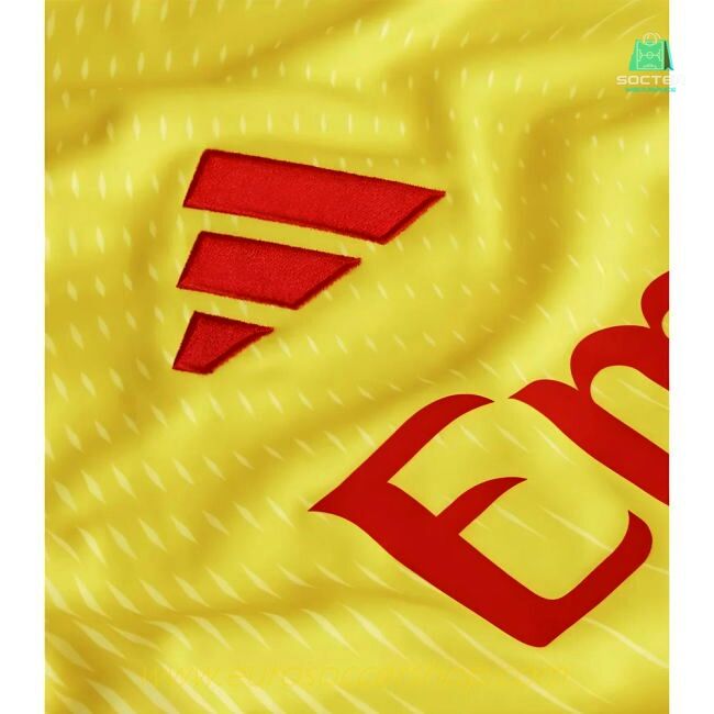 2025-2026 Arsenal Home Goalkeeper Shirt (Yellow)