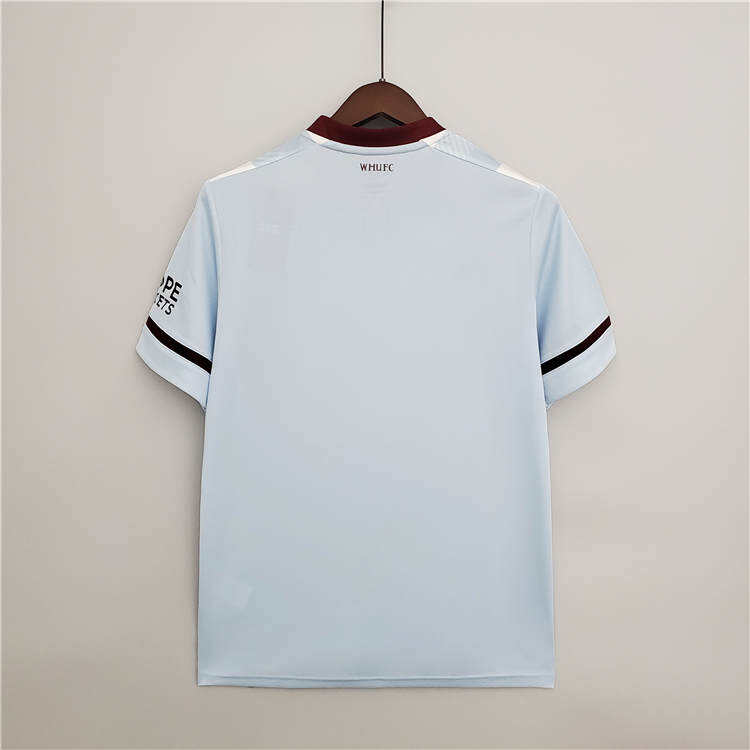Professional Grade West Ham United 21-22 Away White Soccer Jersey