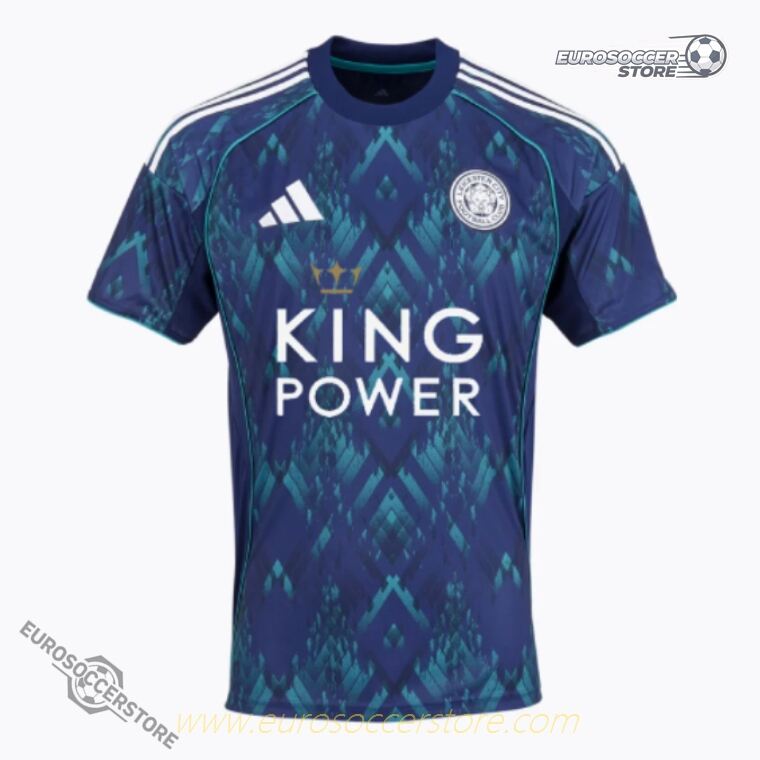 Leicester City Away Football Jersey for the 25-26 Season