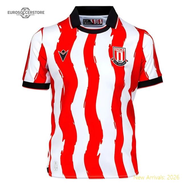 Authentic 2025-2026 Stoke City Home Shirt (kids) - Premium Quality