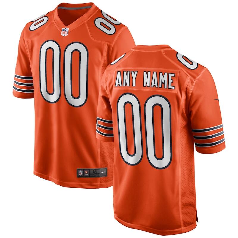 None  Fan Favorite CHI Bears Genuine Jersey Football Apparel