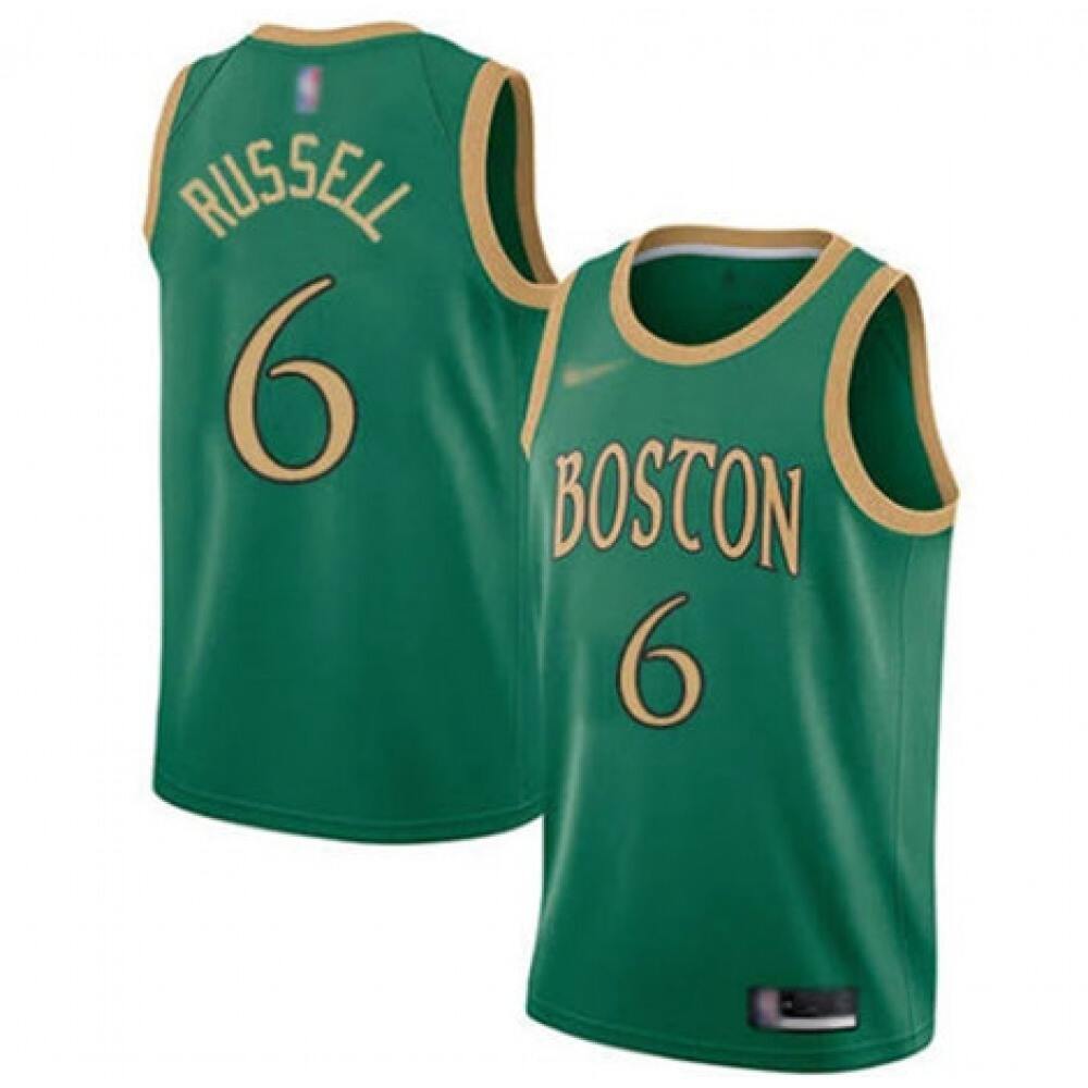 Authentic Boston Celtics 6 Green Jersey - Basketball Fan Gear
