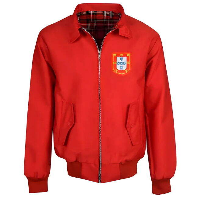Portugal Red Harrington Jacket Official Holland Authentic
