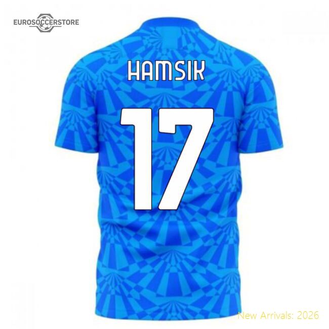 Premium Azzurri 1990s Home Concept Football Kit (libero) (hamsik 17)