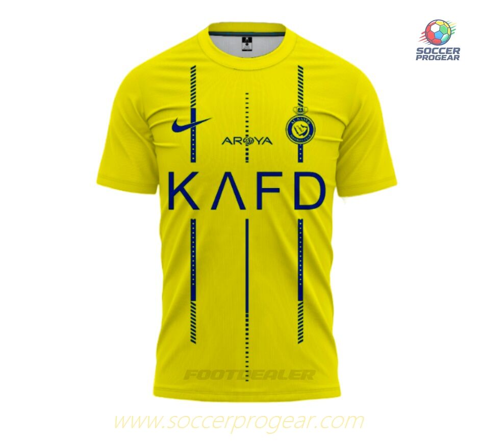 JERSEY KIT KIDS AL NASSR Authentic RONALDO HOME 2023 2024