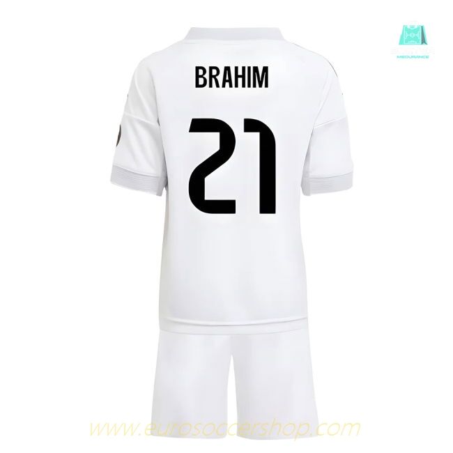 2025-2026 Real Madrid Home Mini Kit (Brahim 21)