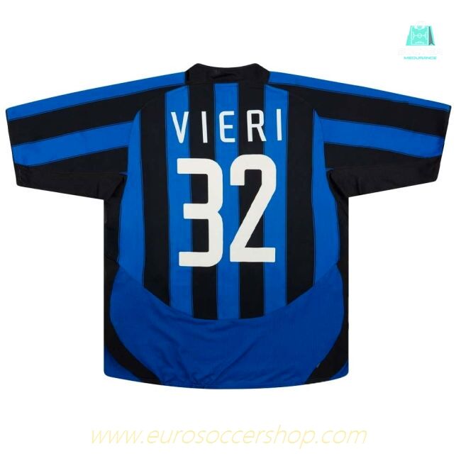 Inter Milan 2003-04 Home Shirt (Vieri #32) ((Good) XXL)