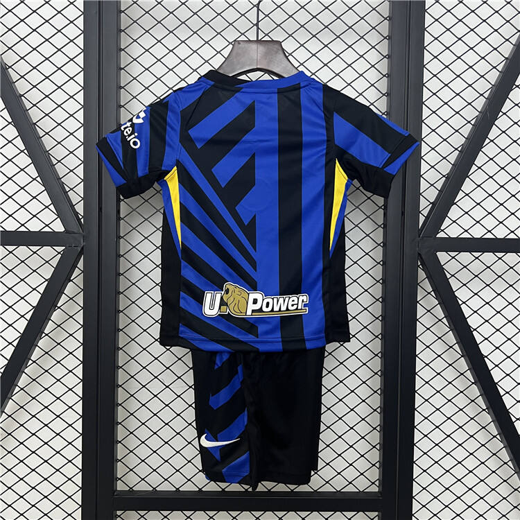 KIDS INTER MILAN 2425 HOME FOOTBALL KITShirtShorts - Official Replica