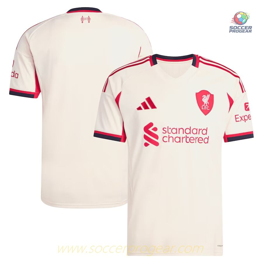 Liverpool Away Soccer Shirt 2025-26 Edition