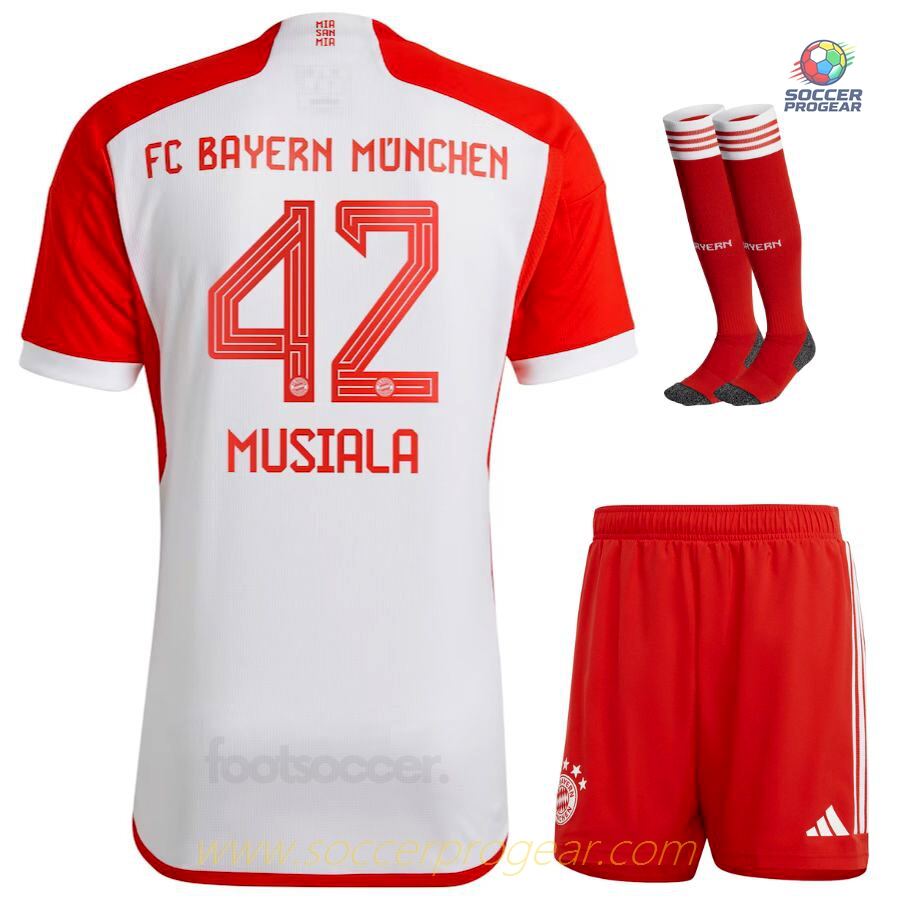 BAYERN MUNICH High Quality HOME JERSEY 2023 2024 MUSALIA