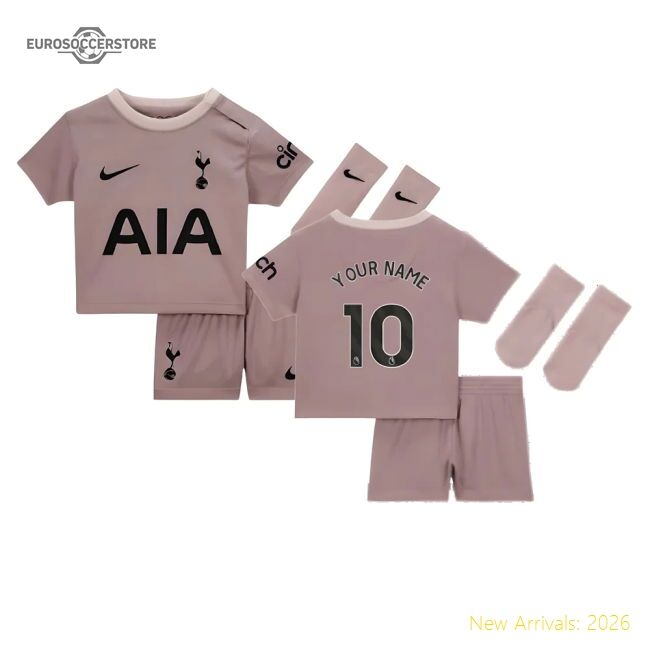 Premium 2023-2024 Thfc Third Baby Kit (your Name) - Authentic Design