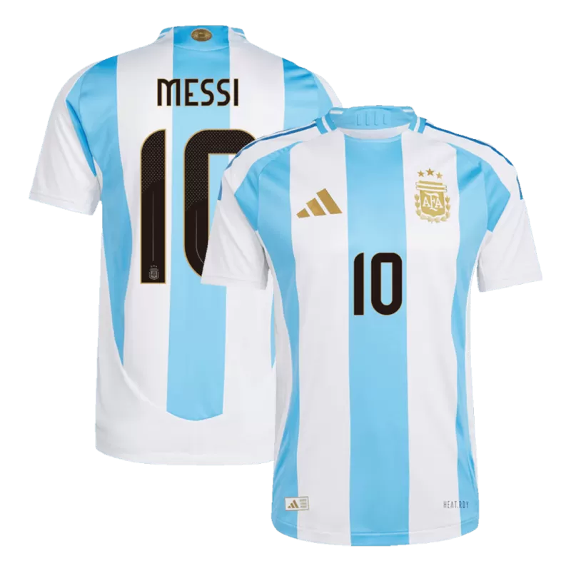 Player Version MESSI #10 Argentina Soccer Jersey 2024 Authentic Kit