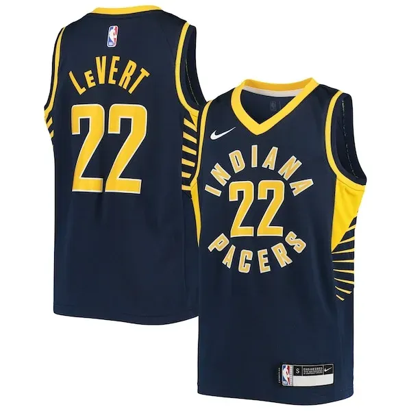 Caris LeVert IND Pro-Grade Swingman Jersey - Navy - Licensed Product