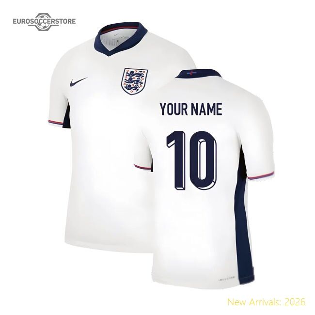 England 2024-2025 Home Jersey - Professional Breathable