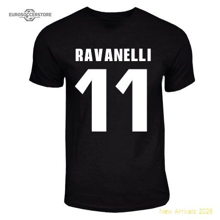 Fabrizio Ravanelli Black And Whites Hero T-shirt (black) - Great Value