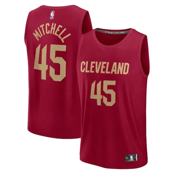 Donovan Mitchell CLE Replica Jersey - premium authentic-jersey - Icon