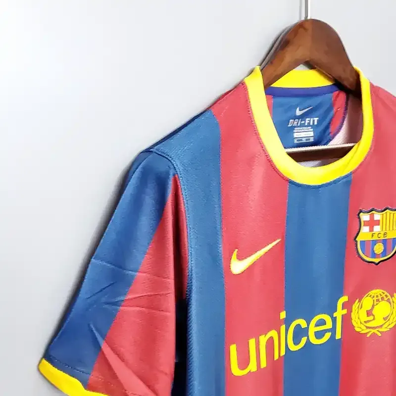 2010-2011 Barcelona Jersey retro kit